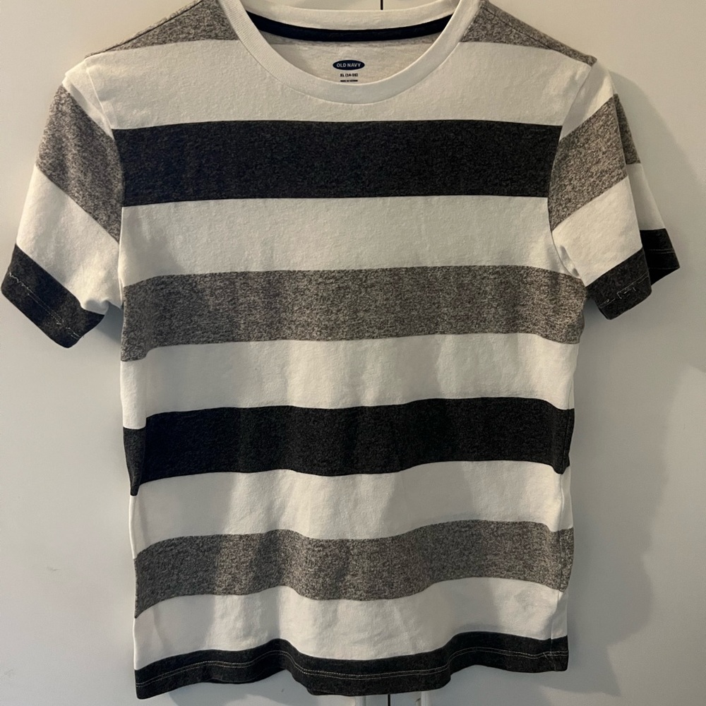 Old Navy striped t-shirt.